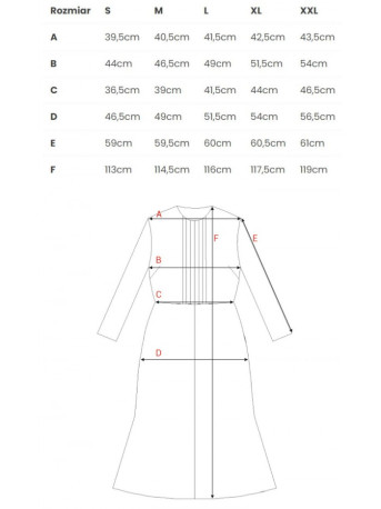 S347 Dress with front tucks - plum