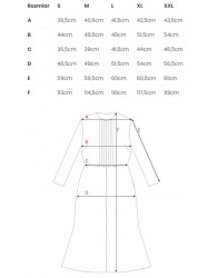 S347 Dress with front tucks - plum