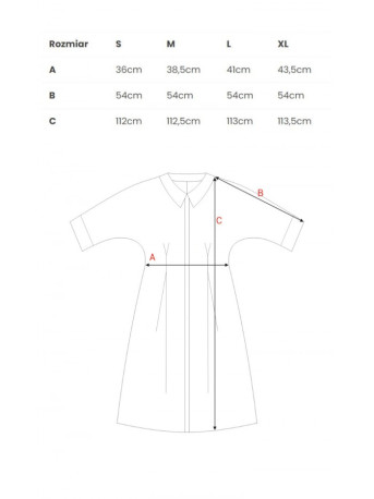 S351 Shirt dress with button down front - plum