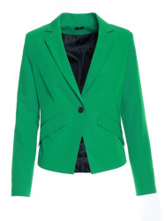 S353 Tailored single button blazer - green