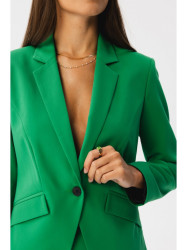 S353 Tailored single button blazer - green
