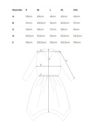 S354 Layered chiffon dress - black