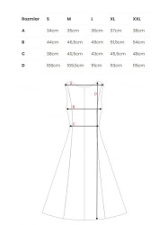 S358 Sleeveless fit and flare dress - red