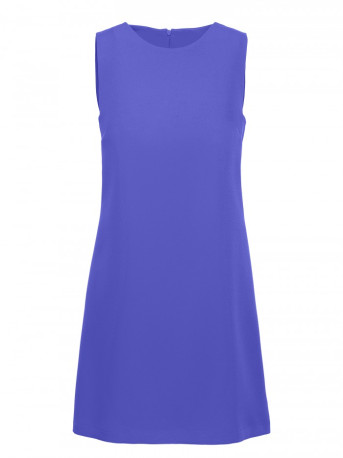 M778 Sleeveless dress with cutouts - light purple
