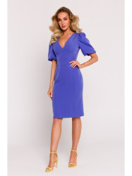 M779 Suknelė su biustu - šviesiai violetinė