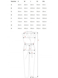 M780 Asymmetrical design jumpsuit - black