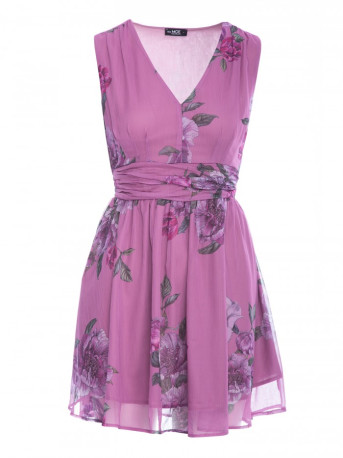 M782 Chiffon mini dress - model 3