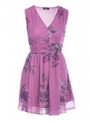 M782 Chiffon mini dress - model 3