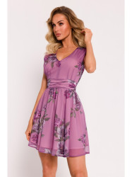 M782 Chiffon mini dress - model 3