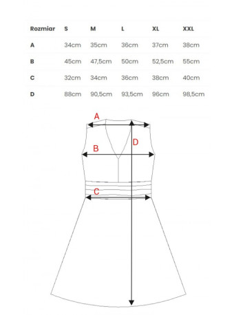 M782 Chiffon mini dress - model 2