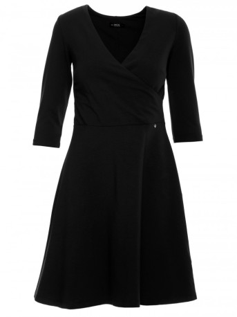 M786 Fit and flare mini dress - black