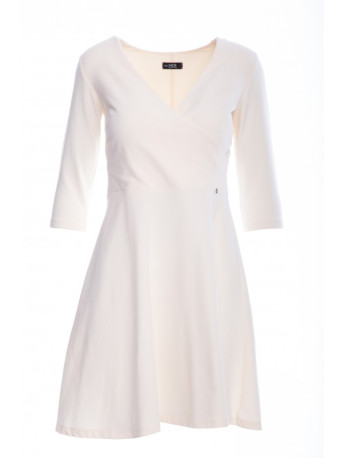 M786 Fit and flare mini dress - cream