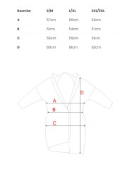 B091 Didelio dydžio džemperis su užtrauktuku ir gobtuvu - juodas