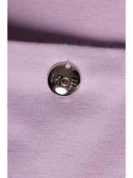 M788 Trapeze dress with front pockets - purple