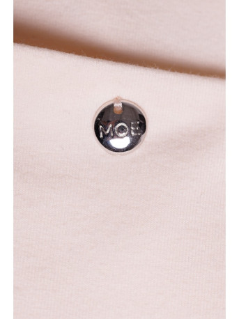 M788 Trapeze dress with front pockets - cream