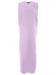 M790 Shoulder pad maxi dress - purple