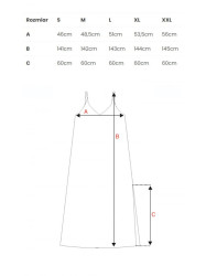 M791 Deep V-neck maxi dress - red