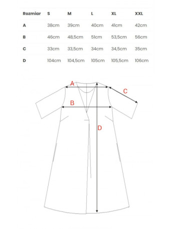 B280 V-neck trapeze dress - black