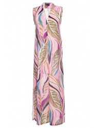 B283 Maxi print dress - model 1