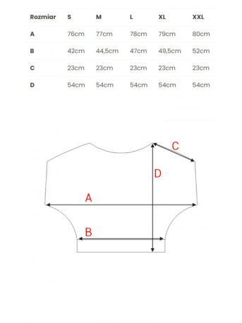 B287 Viscose top with an off-shoulder neckline - cappuccino