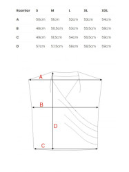 B288 Viscose wrap top with V-neck - cappuccino