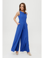 K184 Wide leg jumpsuit - blue