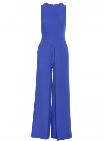 K184 Wide leg jumpsuit - blue