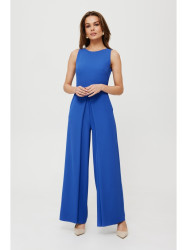 K184 Wide leg jumpsuit - blue