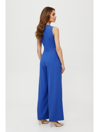 K184 Wide leg jumpsuit - blue