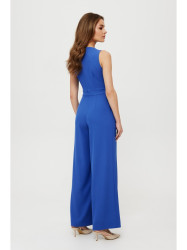 K184 Wide leg jumpsuit - blue