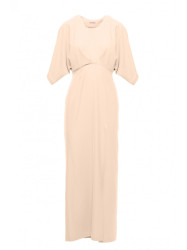 K163 Maksi suknelė - kreminė