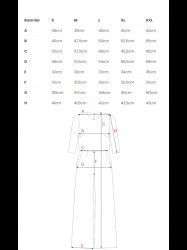 M798 Double layer top jumpsuit - red