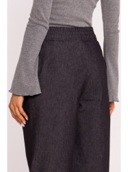 M799 Wide leg trousers - graphite