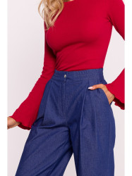 M799 Wide leg trousers - blue