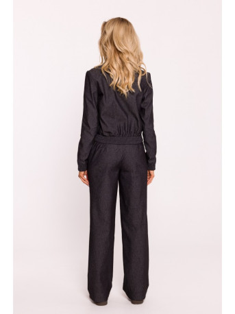 M800 Press stud bomber jacket - graphite