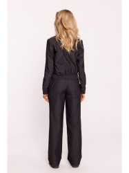 M800 Press stud bomber jacket - graphite