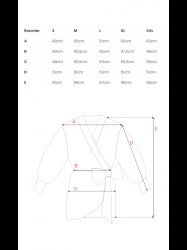 M802 Mini wrap dress with a tie detail - blue