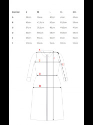 M804 Shirt dress with a belt - pink