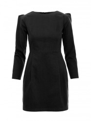 M805 Long-sleeved mini dress - graphite