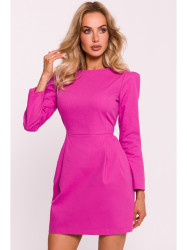 M805 Long-sleeved mini dress - pink