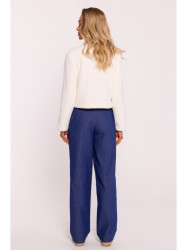 M807 Cropped teddy blazer - ecru