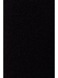 M808 Cropped teddy blazer - black