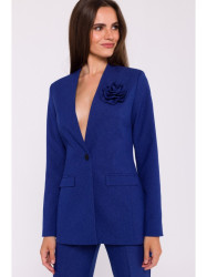 S370 Flower blazer - blue