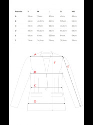 S370 Flower blazer - blue