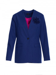 S370 Flower blazer - blue