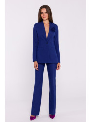 S370 Flower blazer - blue