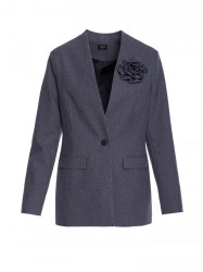 S370 Flower blazer - grey