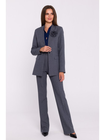 S370 Flower blazer - grey