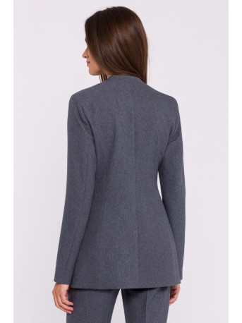 S370 Flower blazer - grey