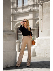 S371 Bootcut trousers - beige